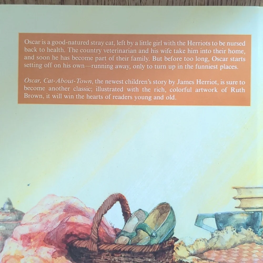 Oscar, Cat-About-Town by James Herriot - Illustrated Book - Picture 2 of 9